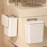 Maxbell Kitchen Waste Compost Bin Multifunction Holder for Cabinet Door Countertop White 7L