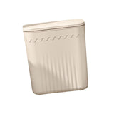 Maxbell Kitchen Waste Compost Bin Multifunction Holder for Cabinet Door Countertop White 7L