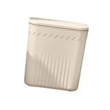 Maxbell Kitchen Waste Compost Bin Multifunction Holder for Cabinet Door Countertop White 7L