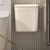 Maxbell Kitchen Waste Compost Bin Multifunction Holder for Cabinet Door Countertop White 7L