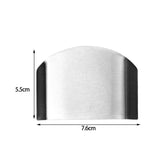 Maxbell Finger Protector Reusable Stainless Steel for Living Room Gadgets Two fingers