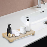 Maxbell Marble Bathroom Trays Jewelry Organizer Decorative for Dresser Candles  Yellow