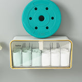 Maxbell Ties Underwear Sock Organizer Box Transparent Wall Hanging Accessories White