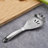 Maxbell Versatile 304 Stainless Steel Kitchen Slotted Serving Spoon Durable Useful Style B