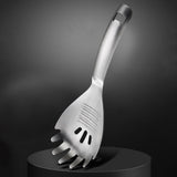 Maxbell Multifunctional 430 Stainless Steel Kitchen Slotted Spoon Skimmer Durable Style B
