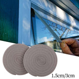 Maxbell 2M Under Door Sealing Strip Sealing Strip Insulation Weather Strip Thick Width 1.5cm