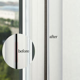 Maxbell 2M Under Door Sealing Strip Sealing Strip Insulation Weather Strip Thick Width 1.5cm
