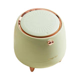 Maxbell Mini Waste Garbage Bin Cleaning Tools for Vanity Tabletop Table Light green