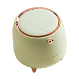 Maxbell Mini Waste Garbage Bin Cleaning Tools for Vanity Tabletop Table Light green