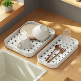 Maxbell Water Drain Rack Organizer Cup Portable for Living Room Kitchen Accessory S