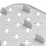 Maxbell Water Drain Rack Organizer Cup Portable for Living Room Kitchen Accessory L