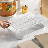 Maxbell Water Drain Rack Organizer Cup Portable for Living Room Kitchen Accessory L