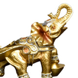 Maxbell Creative Bottle Rack Ornament Resin Craft for Restaurant Cabinet Decor Aureate