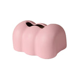 Maxbell Tissue Cover Tissue Storage Boxes Donut Shape for Household Pink