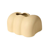 Maxbell Tissue Cover Tissue Storage Boxes Donut Shape for Household Yellow
