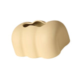 Maxbell Tissue Cover Tissue Storage Boxes Donut Shape for Household Yellow