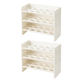 Maxbell 2x Egg Containers Egg Dispenser Holder Case for Kitchen