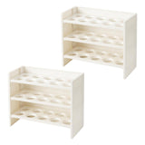 Maxbell 2x Egg Containers Egg Dispenser Holder Case for Kitchen