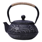 Maxbell Japanese Tea Pot Handmade Chinese Cast Iron Teapot for Friends Mother Gift