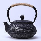 Maxbell Japanese Tea Pot Handmade Chinese Cast Iron Teapot for Friends Mother Gift