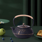 Maxbell Tea Kettle Heat Saving Japanese Pattern for Induction Cooker Gas Loose Tea