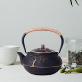 Maxbell Tea Kettle Heat Saving Japanese Pattern for Induction Cooker Gas Loose Tea