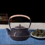 Maxbell Tea Kettle Heat Saving Japanese Pattern for Induction Cooker Gas Loose Tea