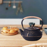 Maxbell Tea Kettle Heat Saving Japanese Pattern for Induction Cooker Gas Loose Tea