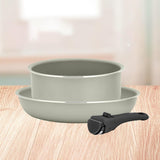 Maxbell Frying Pan Set Camping Cookware Nonstick Cookware Saucepan for Fishing
