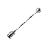 Maxbell Stainless Steel 304 Honey Stirrer Mixing Stick Tool Durable