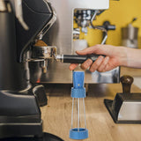 Maxbell Coffee Stirrer Distributor Coffee Tamper Tool Durable for Home Cafe Kitchen Blue