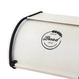Maxbell Multipurpose Bread Box Decorative Sealed Case for Living Room S White