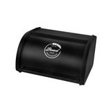 Maxbell Multipurpose Bread Box Decorative Sealed Case for Living Room Black S