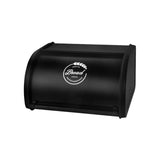 Maxbell Multipurpose Bread Box Decorative Sealed Case for Living Room Black S