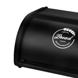 Maxbell Multipurpose Bread Box Decorative Sealed Case for Living Room Black S