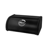 Maxbell Multipurpose Bread Box Decorative Sealed Case for Living Room Black Large