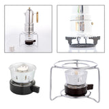 Maxbell Alcohol Lamp with Lamp Wick Lightweight Detachable for Alcohol Stove BBQ Alcohol Lamp