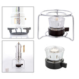 Maxbell Alcohol Lamp with Lamp Wick Lightweight Detachable for Alcohol Stove BBQ Alcohol Lamp