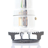 Maxbell Alcohol Lamp with Lamp Wick Lightweight Detachable for Alcohol Stove BBQ Alcohol Lamp