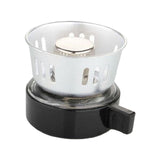 Maxbell Alcohol Lamp with Lamp Wick Lightweight Detachable for Alcohol Stove BBQ Alcohol Lamp