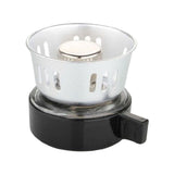Maxbell Alcohol Lamp with Lamp Wick Lightweight Detachable for Alcohol Stove BBQ Alcohol Lamp