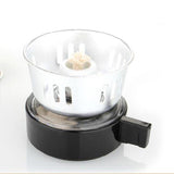 Maxbell Alcohol Lamp with Lamp Wick Lightweight Detachable for Alcohol Stove BBQ Alcohol Lamp