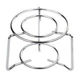 Maxbell Alcohol Lamp with Lamp Wick Lightweight Detachable for Alcohol Stove BBQ with Rack