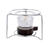 Maxbell Alcohol Lamp with Lamp Wick Lightweight Detachable for Alcohol Stove BBQ with Rack