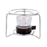 Maxbell Alcohol Lamp with Lamp Wick Lightweight Detachable for Alcohol Stove BBQ with Rack