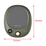 Maxbell Portable Cup Warmer Winter Electric Coffee Constant Insulation Pad Green