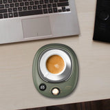 Maxbell Portable Cup Warmer Winter Electric Coffee Constant Insulation Pad Green