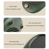 Maxbell Portable Cup Warmer Winter Electric Coffee Constant Insulation Pad Green