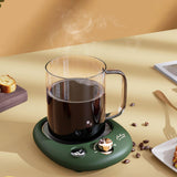 Maxbell Portable Cup Warmer Winter Electric Coffee Constant Insulation Pad Green
