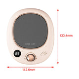 Maxbell Portable Cup Warmer Winter Electric Coffee Constant Insulation Pad Pink